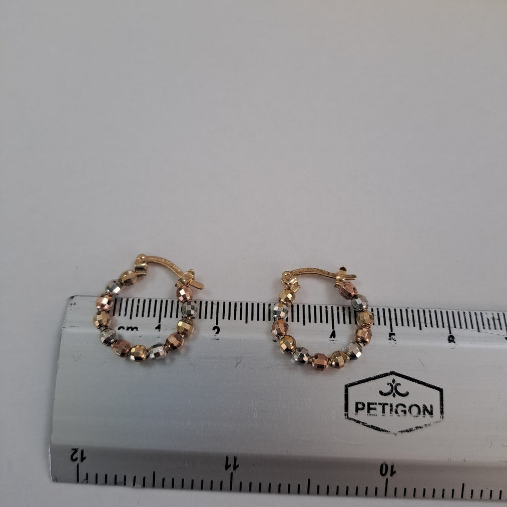 ARRACADAS PAR ORO 10 K 2,00 GRMS (SEMINUEVO)