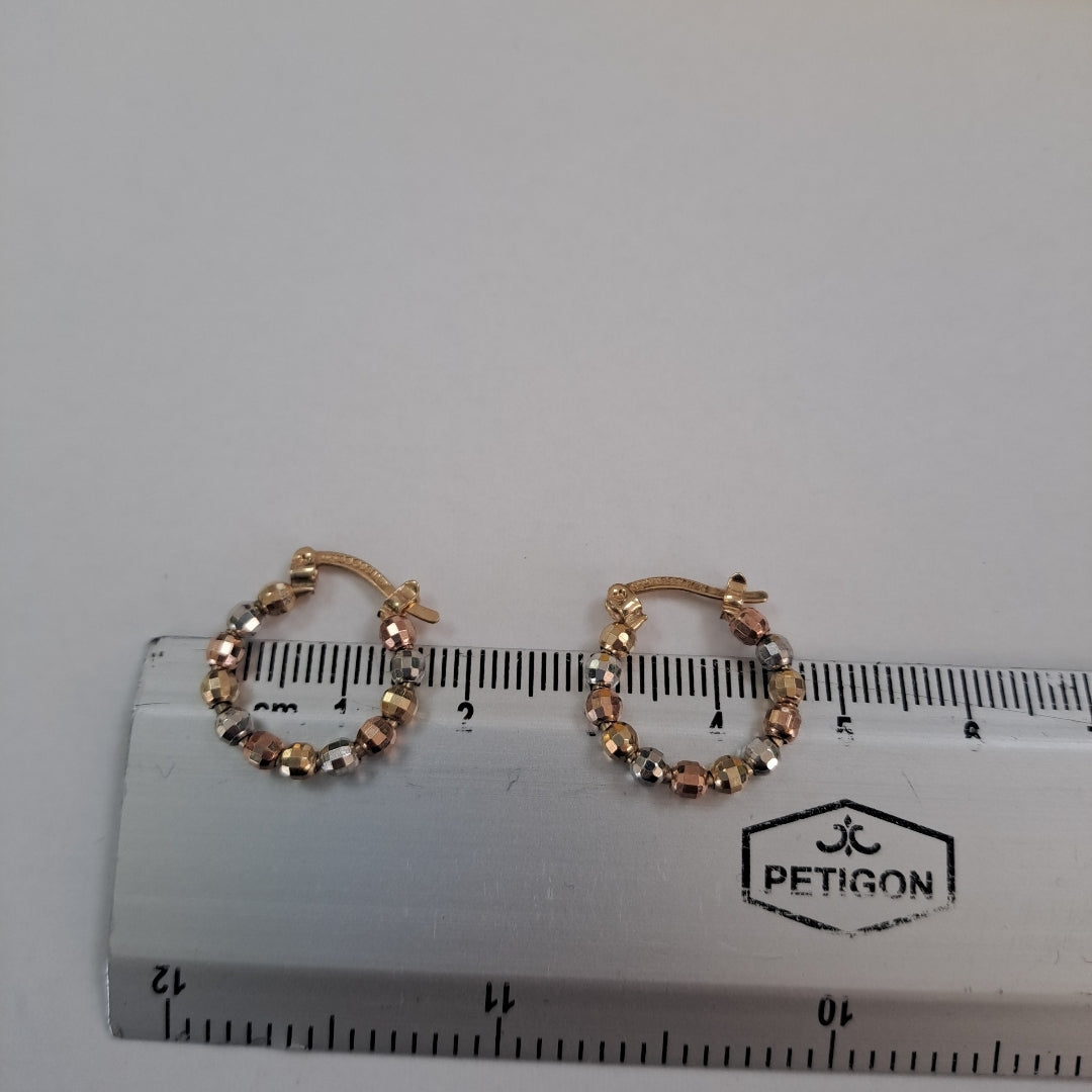 ARRACADAS PAR ORO 10 K 2,00 GRMS (SEMINUEVO)