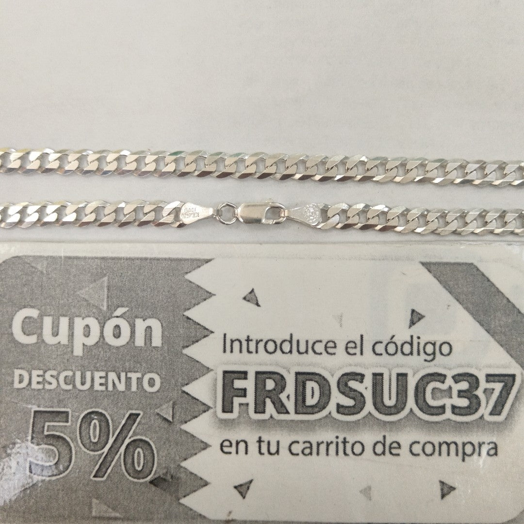 CADENA PLATA 16.5 GRMS (SEMINUEVO)