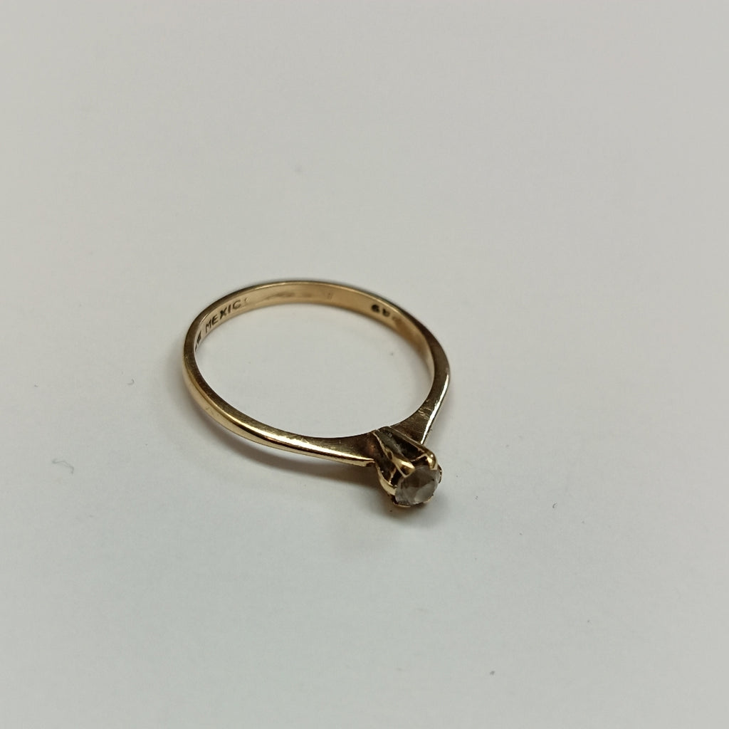ANILLO ORO 10 K 1,30 GRMS (SEMINUEVO)