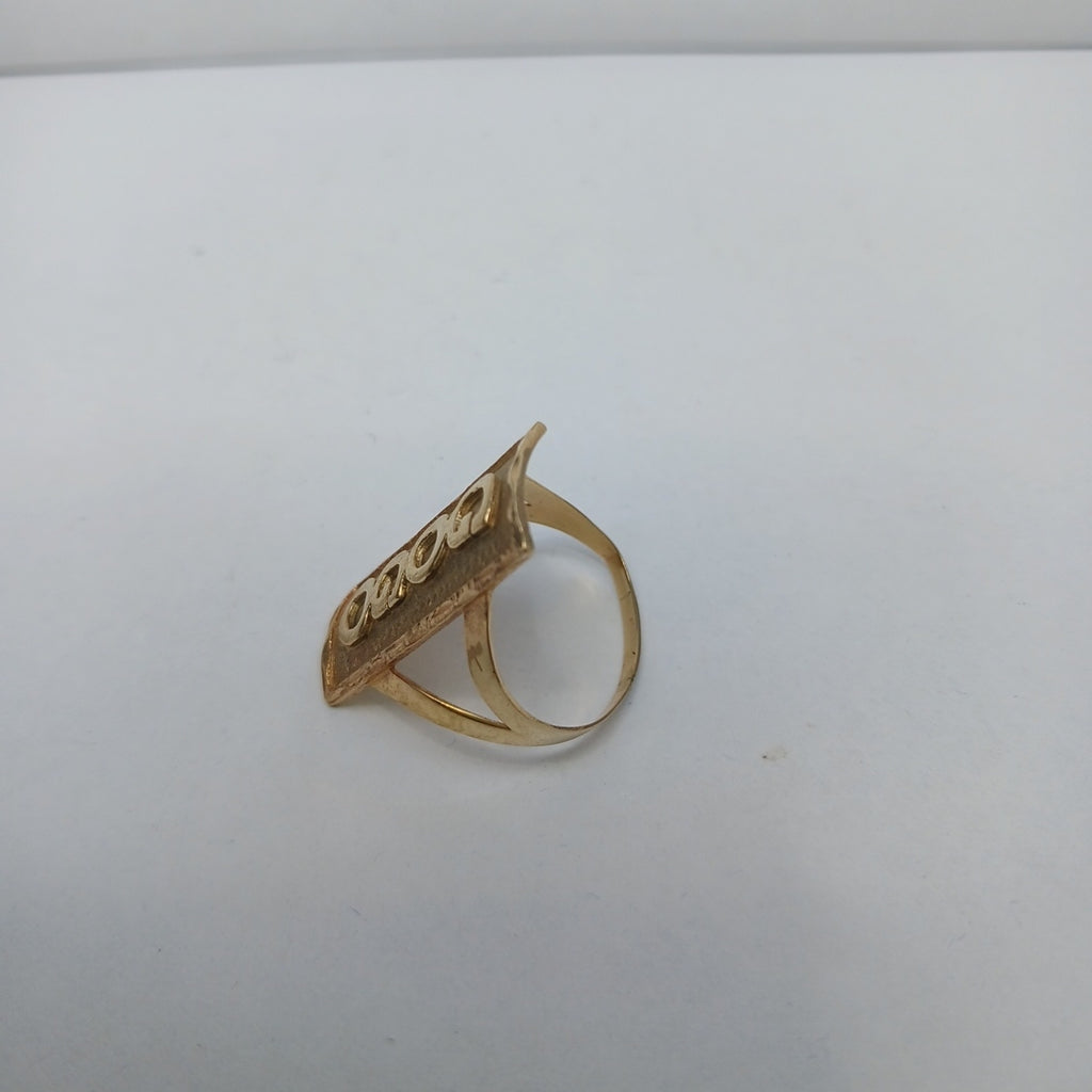 ANILLO ORO 10 K 3.3 GRMS (SEMINUEVO)