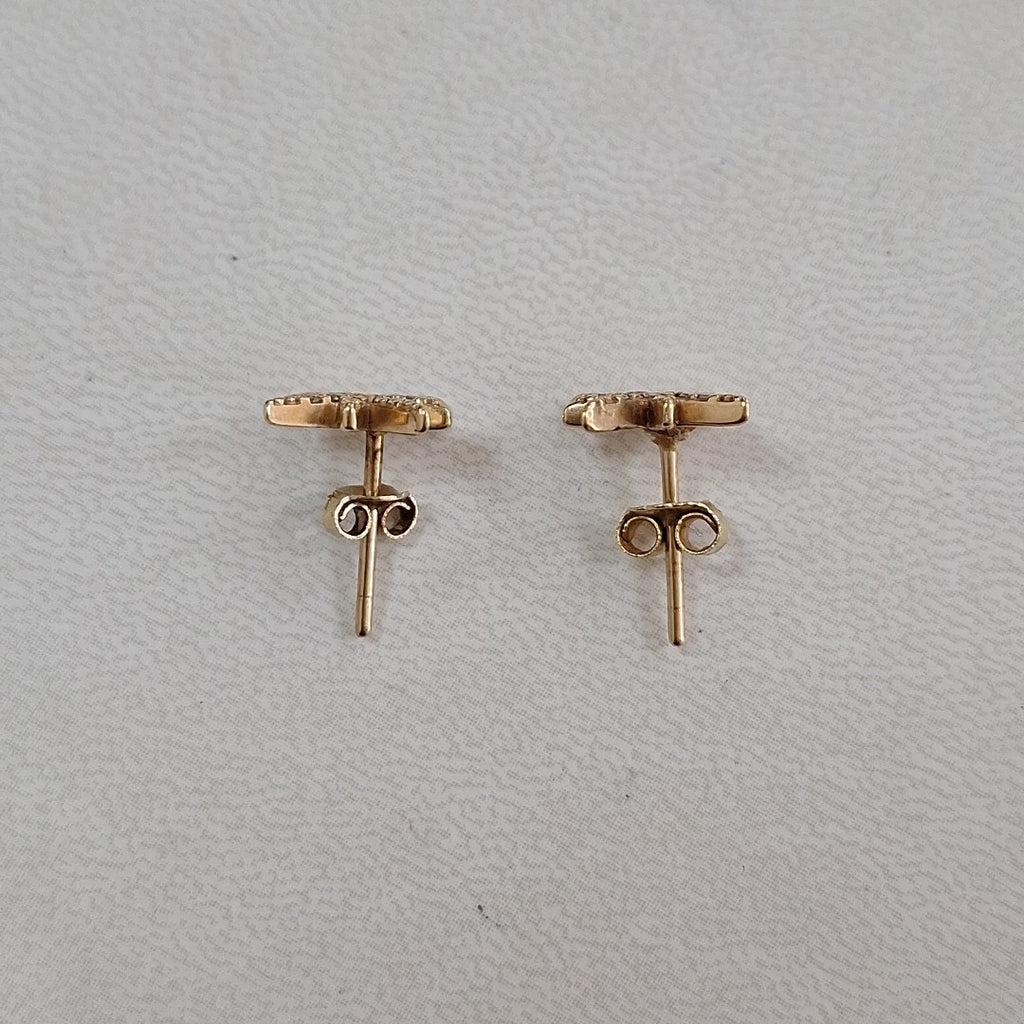 ARETES PAR ORO 10 K 1.4 GRMS (SEMINUEVO)