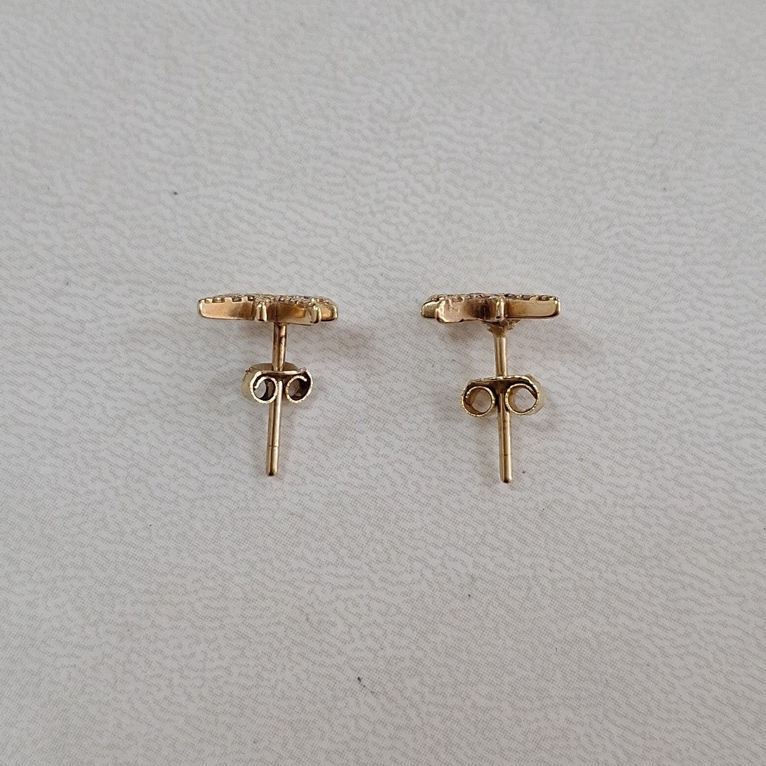 ARETES PAR ORO 10 K 1.4 GRMS (SEMINUEVO)