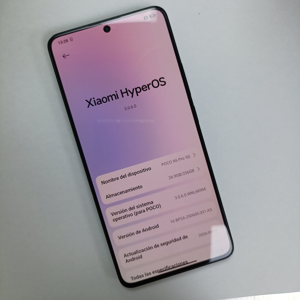 CELULAR XIAOMI POCO X6 PRO 2311DRK48G (2024) 256 GB 8 GB RAM (SEMINUEVO)