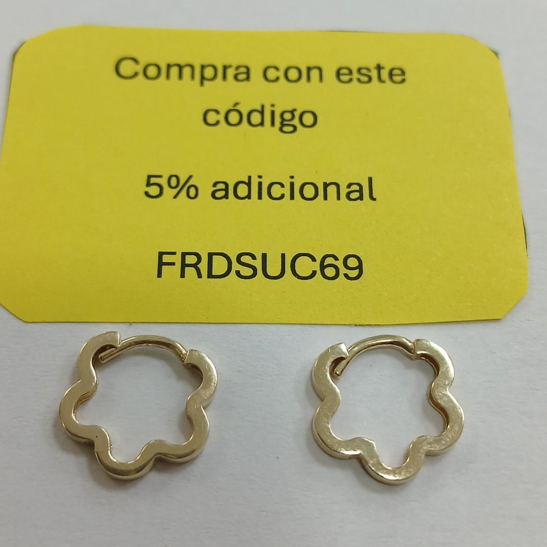 HUGGIES ORO 14K 1.4 (NUEVO)