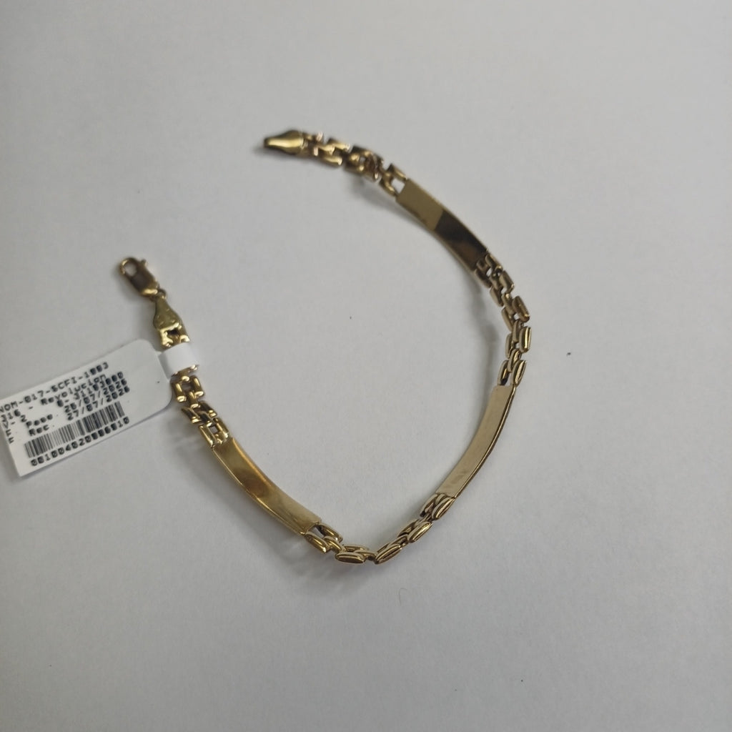 PULSERA ORO, ORO COMBINADO 8 K 8.8 GRMS (SEMINUEVO)