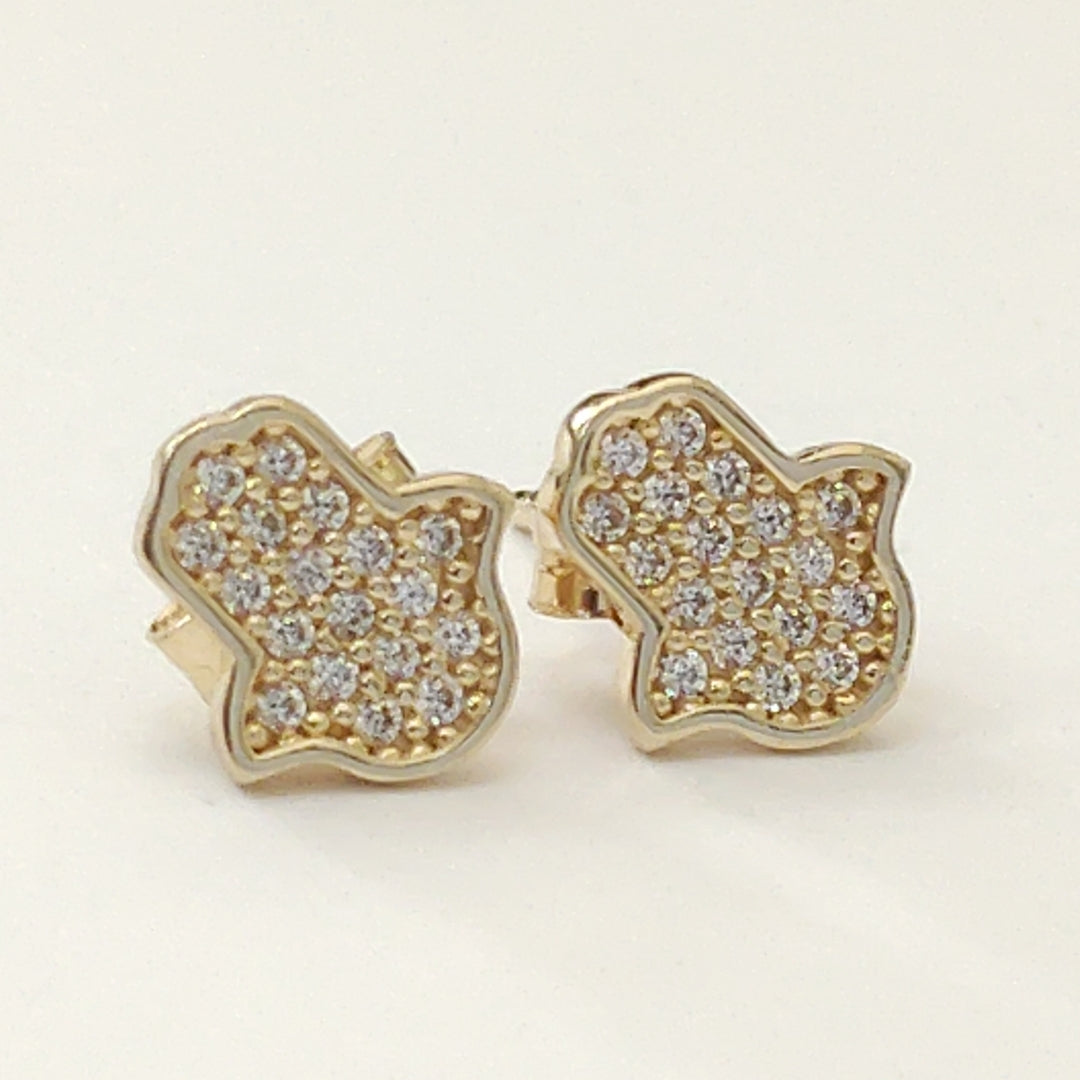 BROQUELES ORO 14K 1.3 (NUEVO)