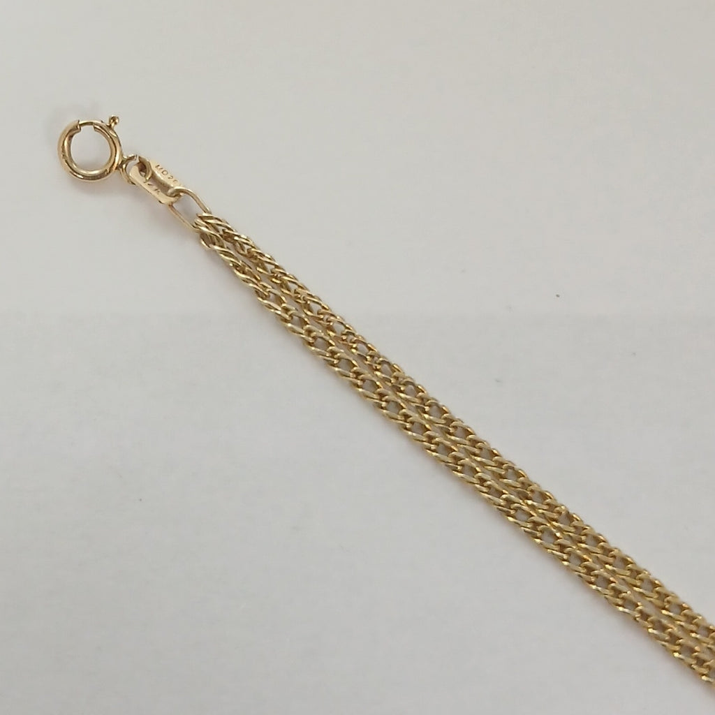 PULSERA ORO 14 K 2.7 GRMS (SEMINUEVO)