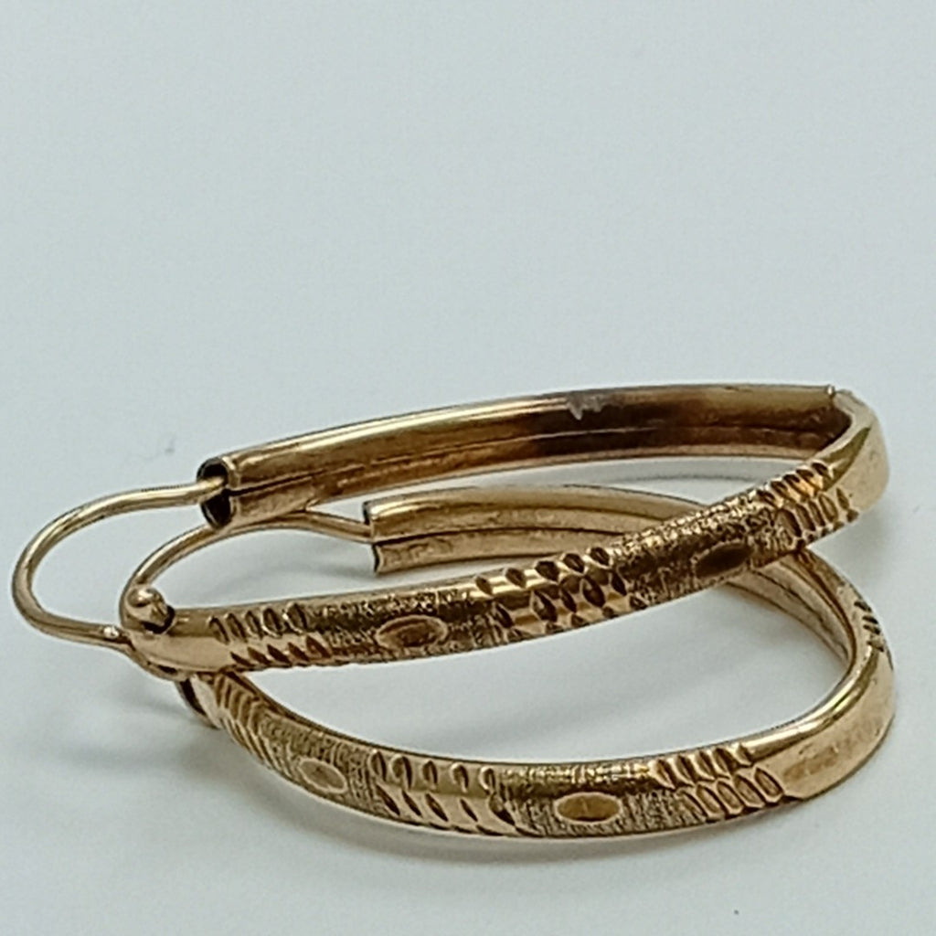 ARRACADAS PAR ORO 10 K 2.3 GRMS (SEMINUEVO)