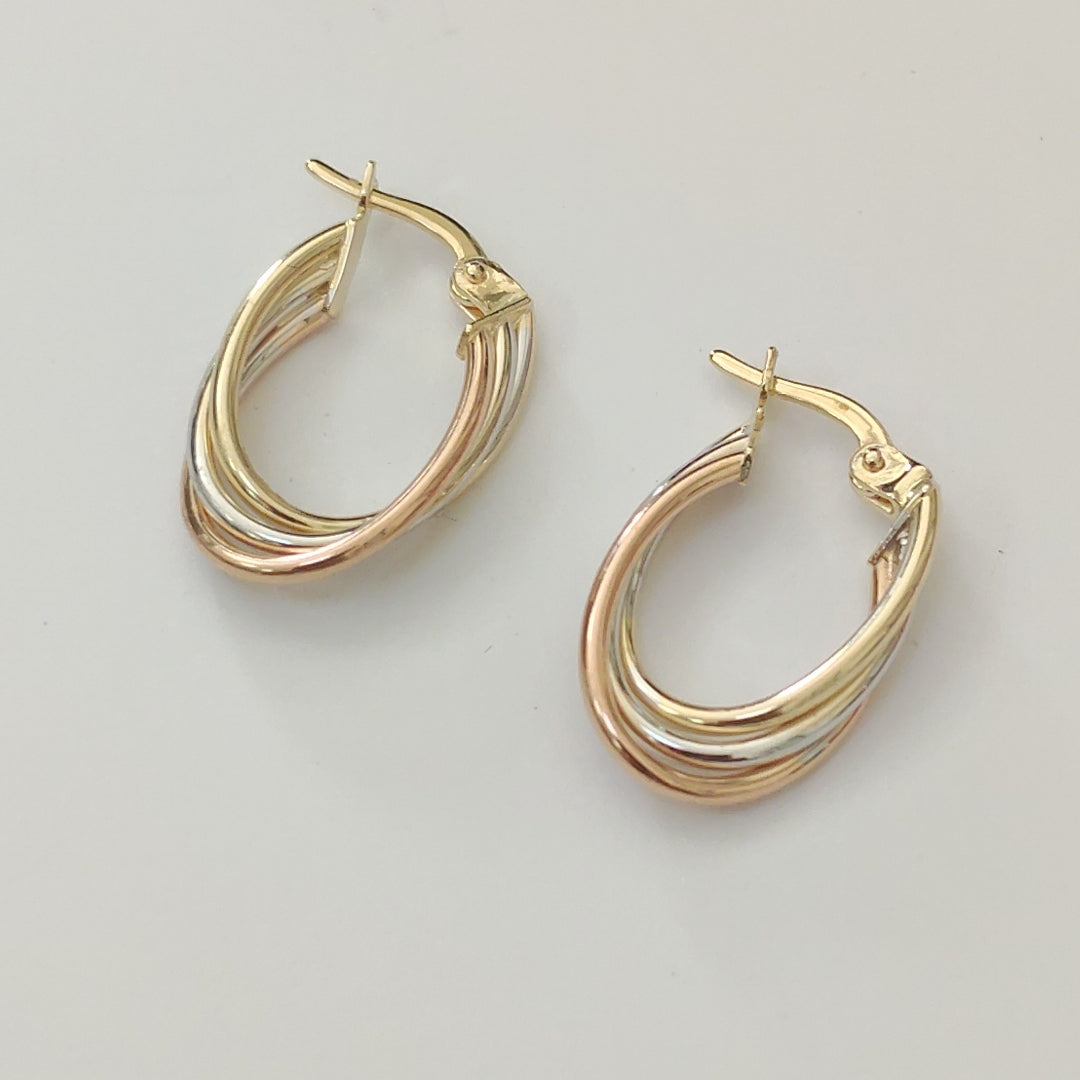 ARRACADAS ORO 14K 1.5 (NUEVO)