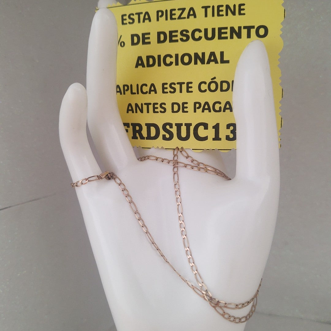 CADENA ORO 14 K 3.5 GRMS (SEMINUEVO)