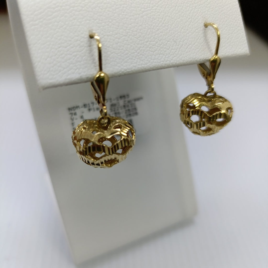ARETES PAR ORO 14 K 4,90 GRMS (SEMINUEVO)