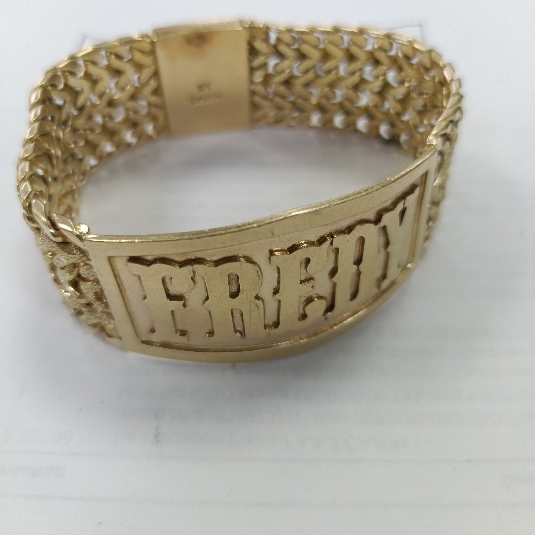 ESCLAVA ORO 14 K 87 GRMS (SEMINUEVO)