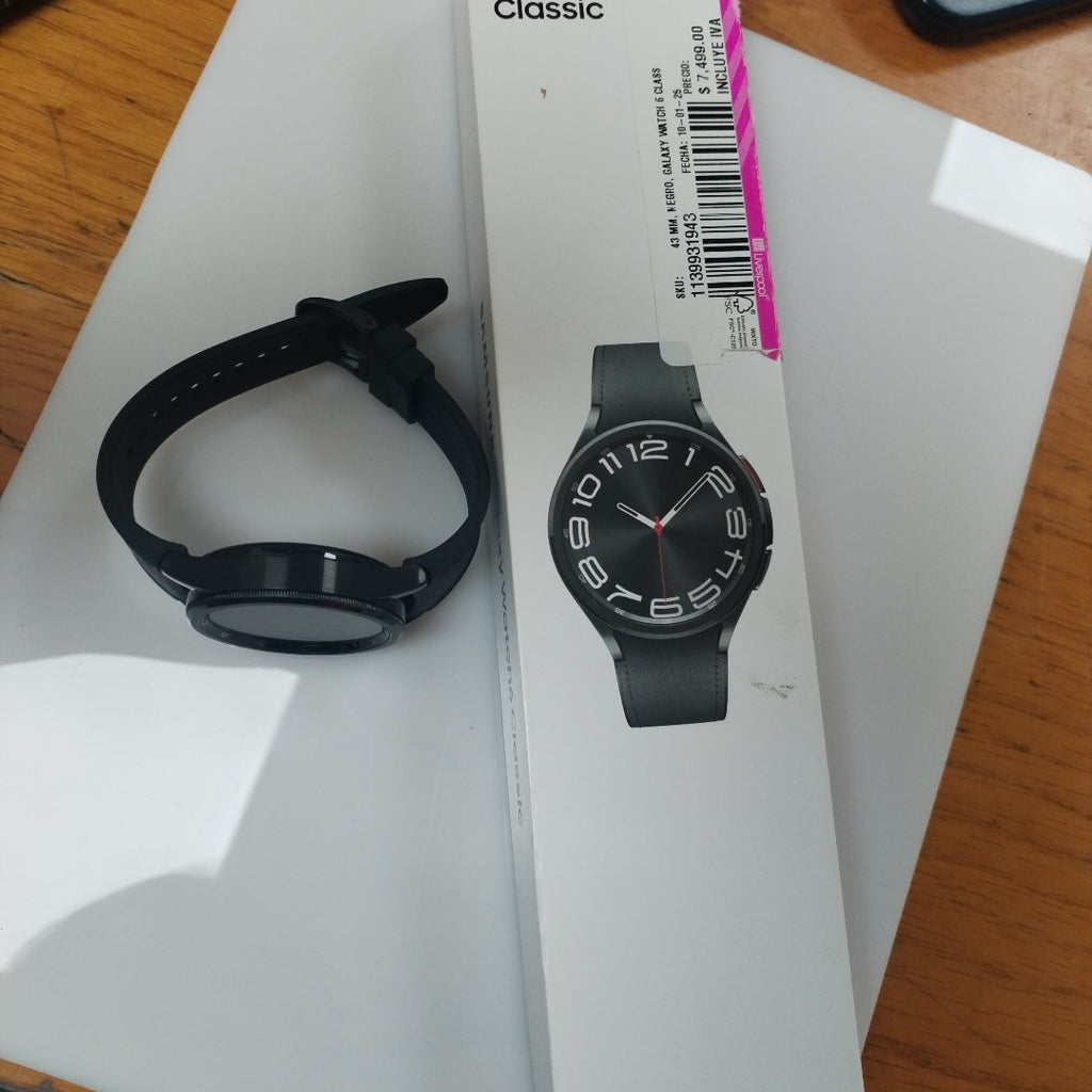 SMARTWATCH SAMSUNG GALAXY WATCH 6 CLASSIC SM-R950 43 MM GPS (SEMINUEVO)