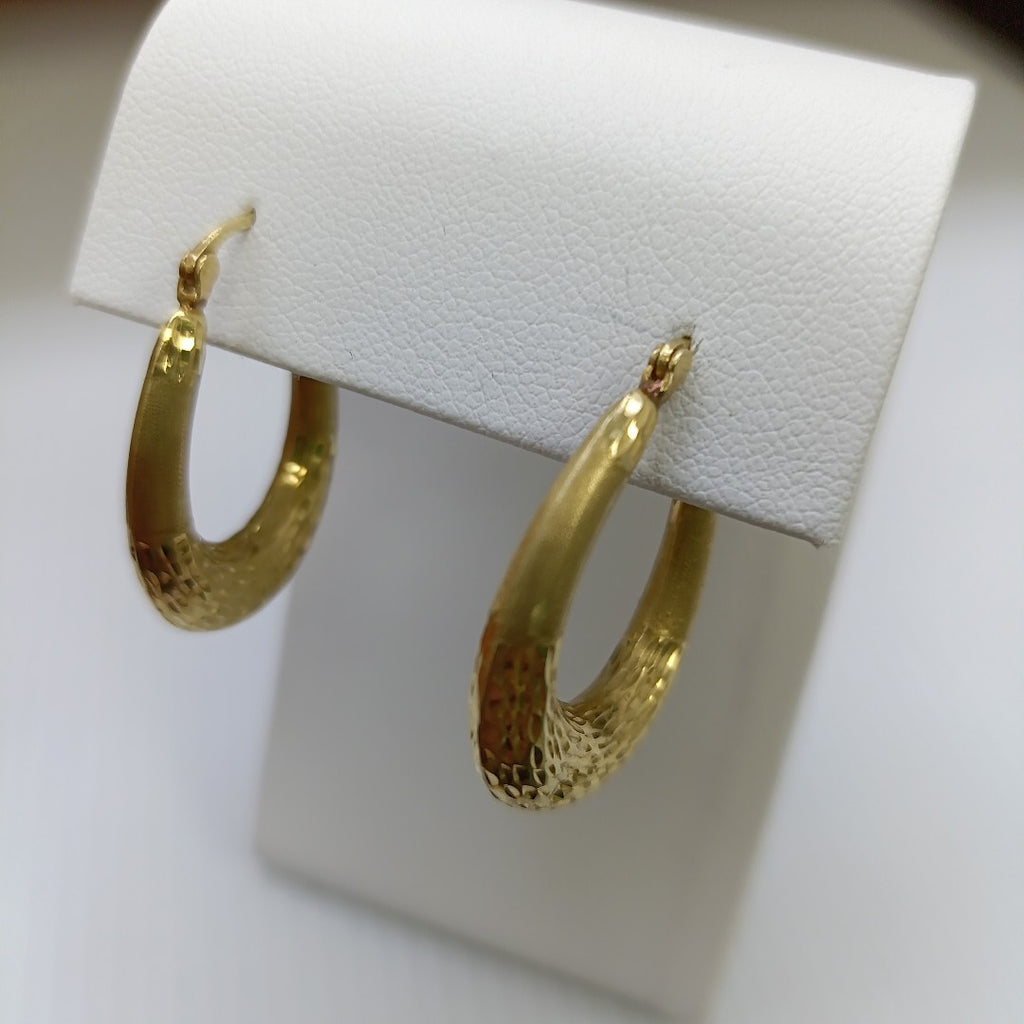 ARRACADAS PAR ORO 14 K 2,90 GRMS (SEMINUEVO)