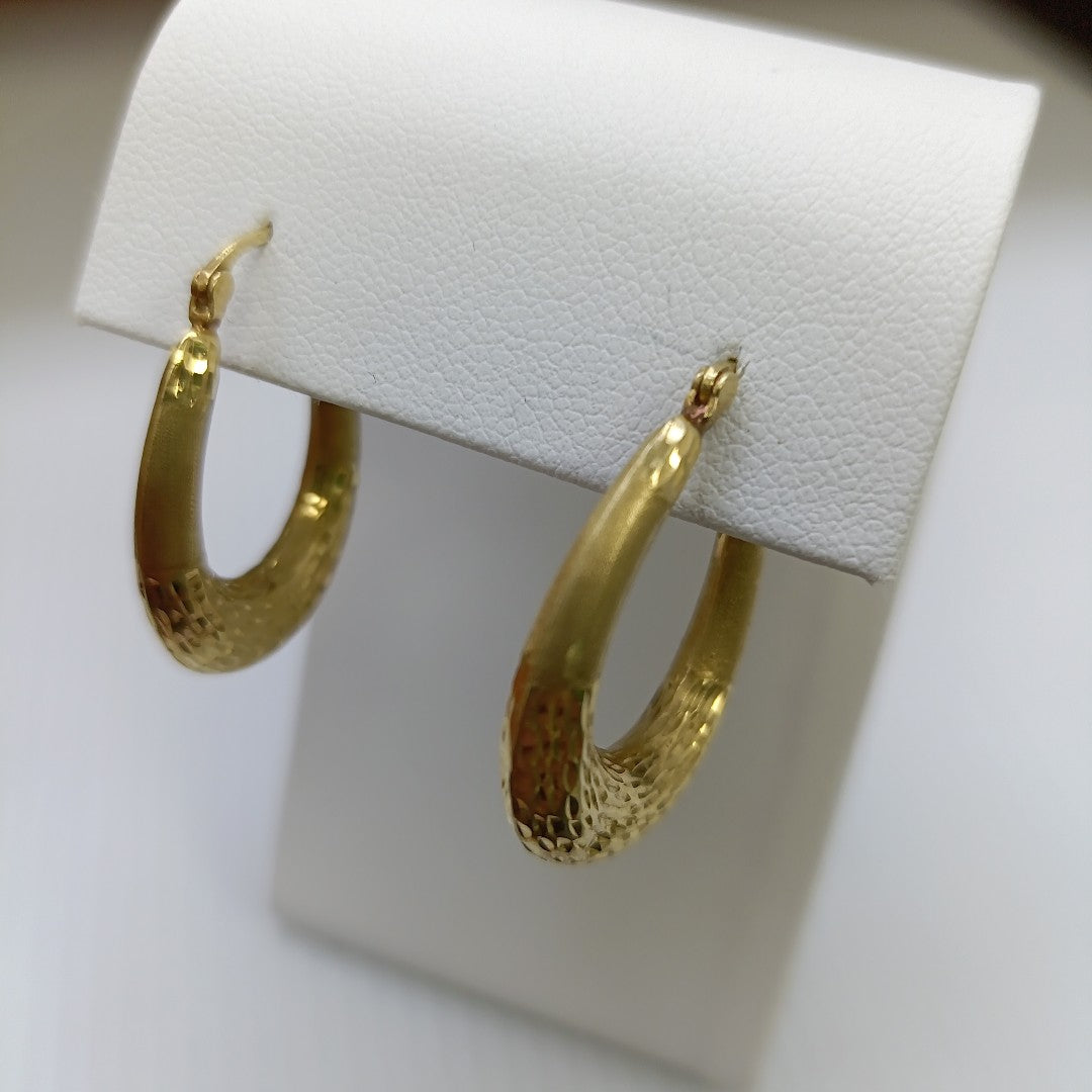 ARRACADAS PAR ORO 14 K 2,90 GRMS (SEMINUEVO)