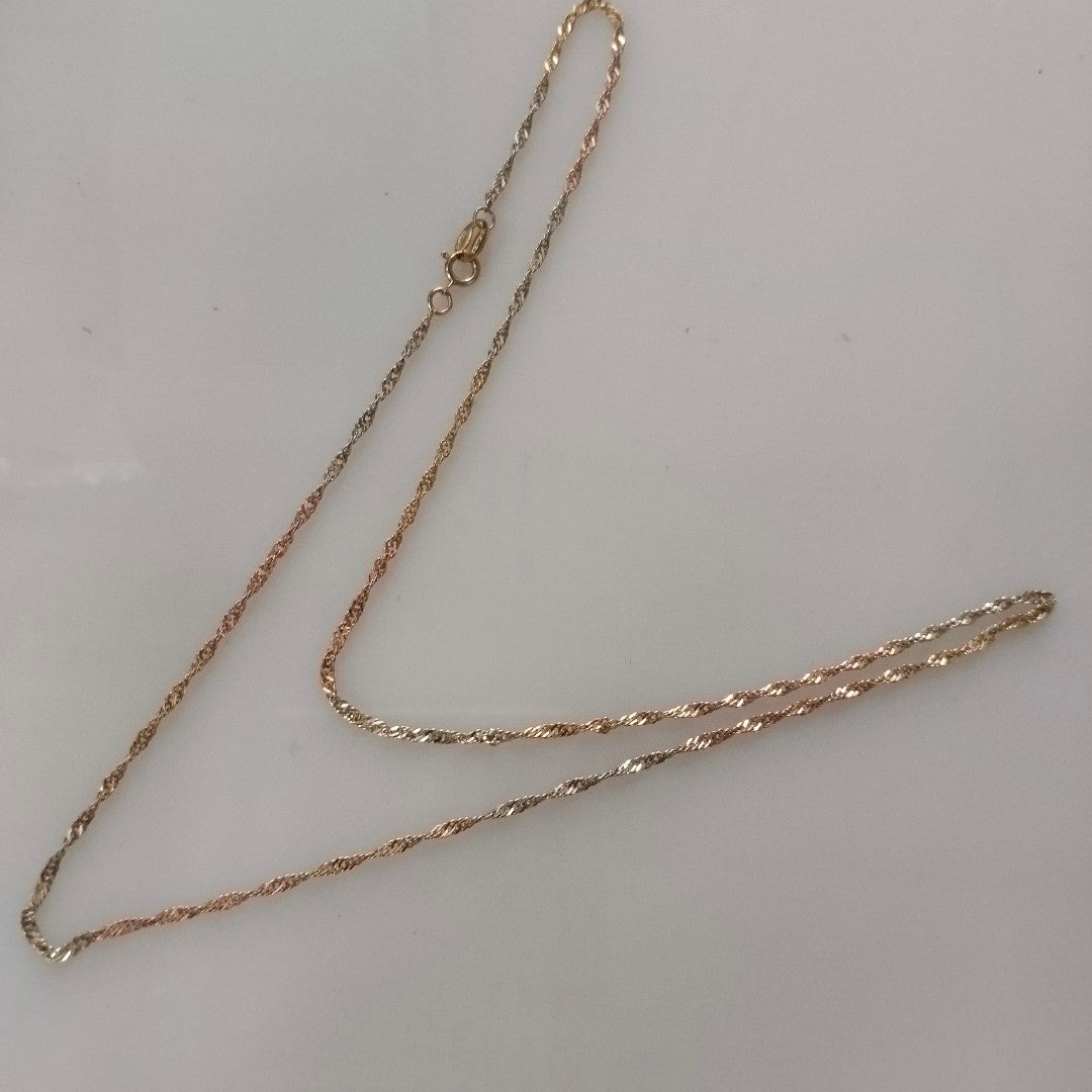 CADENA ORO 10 K 1.5 GRMS (SEMINUEVO)