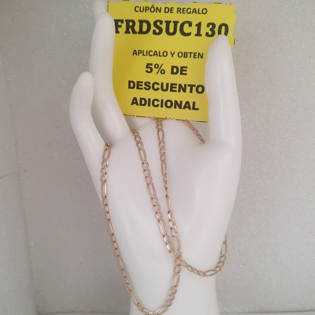 CADENA ORO 10 K 8.5 GRMS (SEMINUEVO)