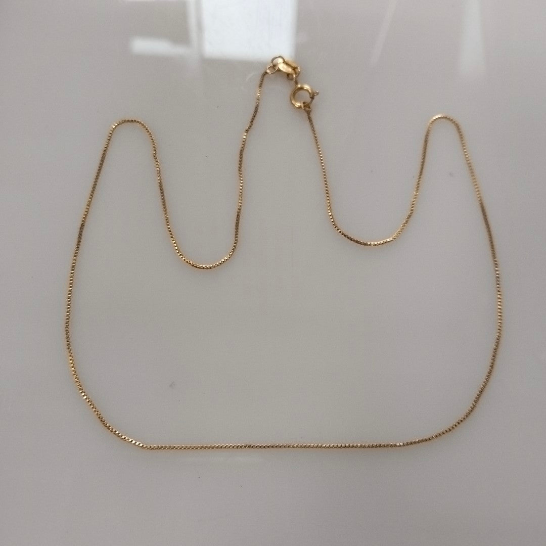 CADENA ORO 10 K 1,30 GRMS (SEMINUEVO)