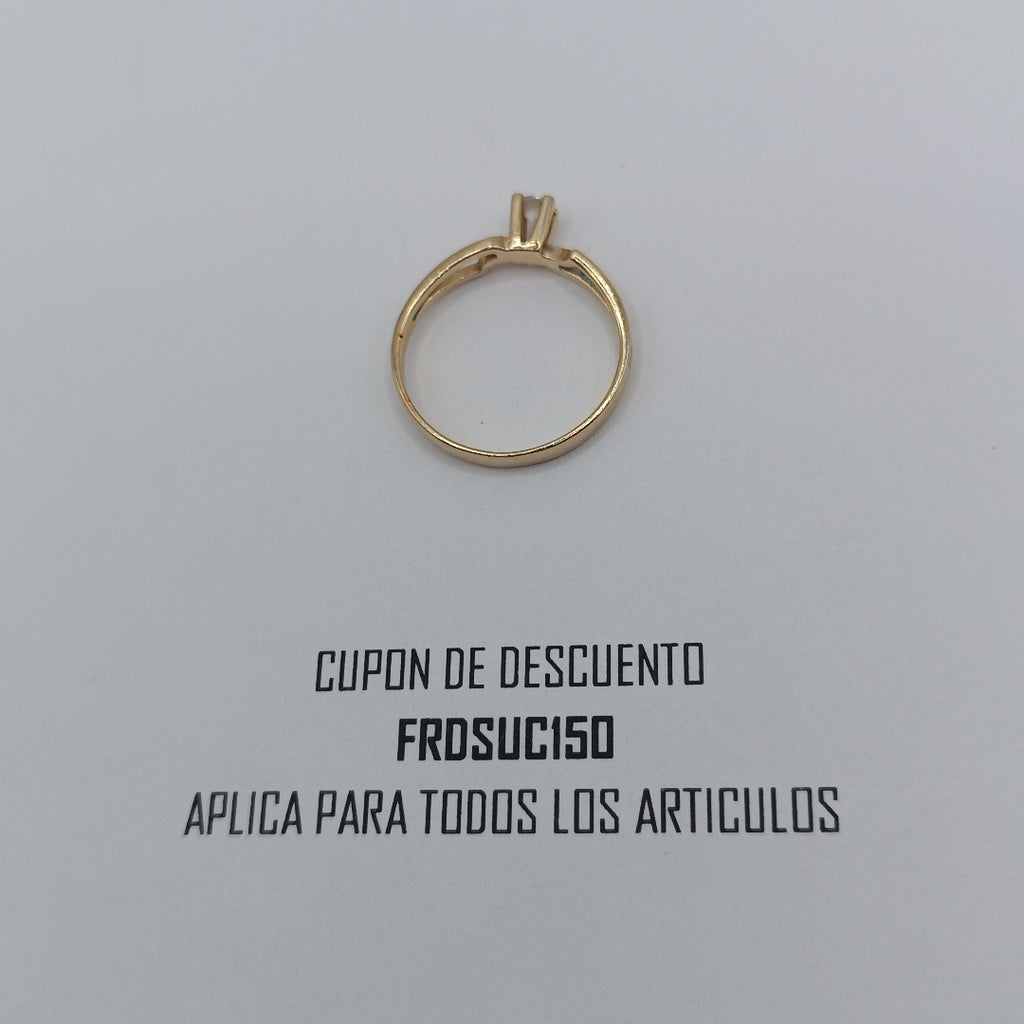 ANILLITO ORO 14 K 1.7 GRMS (SEMINUEVO)