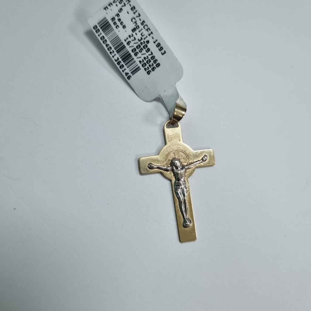 CRUCIFIJO ORO 10 K 1,90 GRMS (SEMINUEVO)