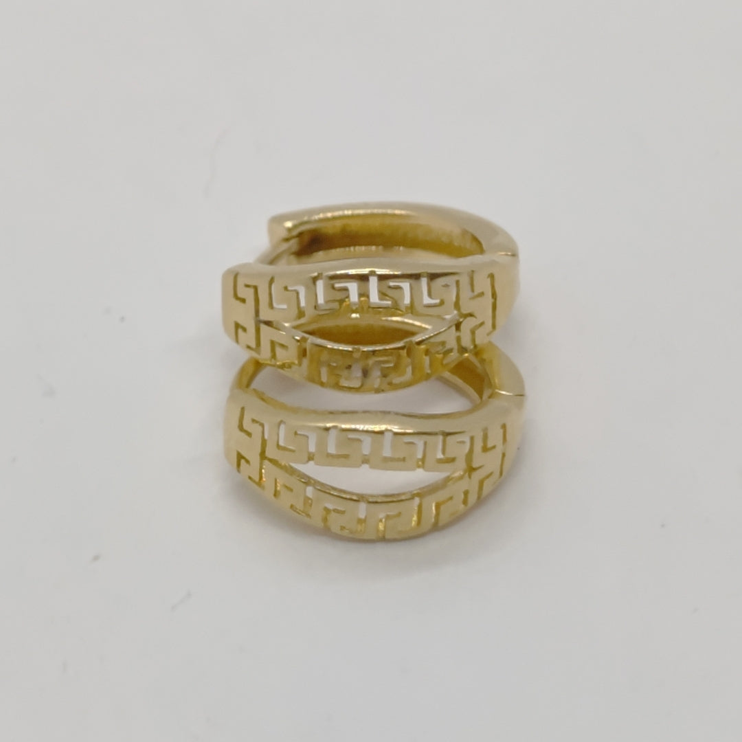 ARRACADAS PAR ORO 14 K 2 GRMS (SEMINUEVO)