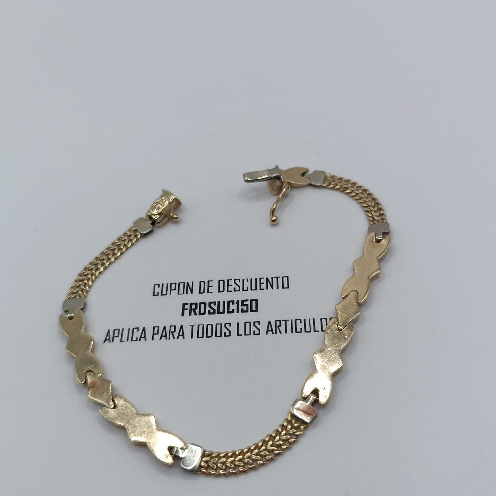 PULSERA ORO 14 K 7.7 GRMS (SEMINUEVO)