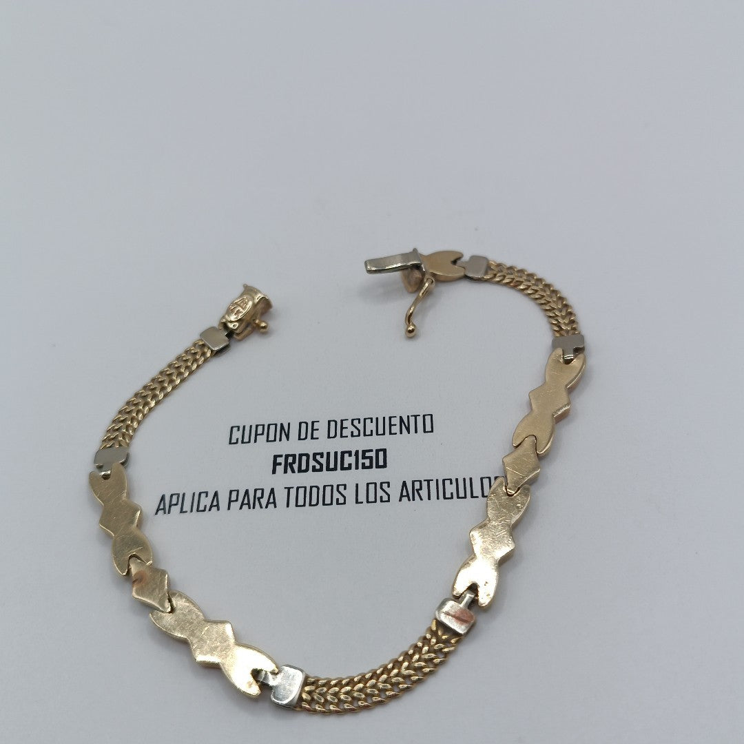 PULSERA ORO 14 K 7.7 GRMS (SEMINUEVO)