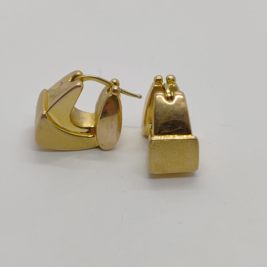 ARRACADAS PAR ORO 14 K 5.9 GRMS (SEMINUEVO)