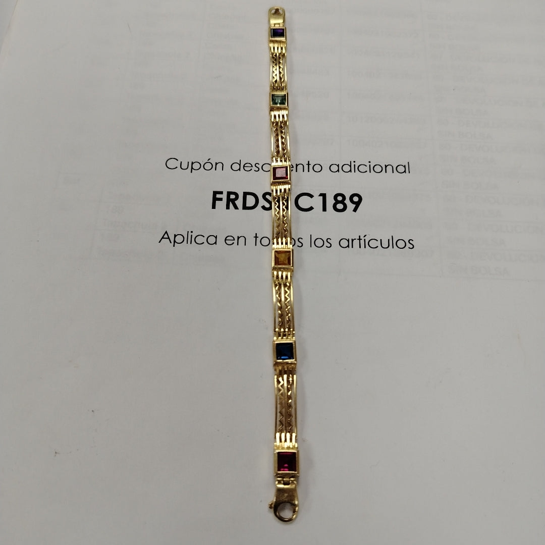 PULSERA ORO 14 K 18.4 GRMS (SEMINUEVO)