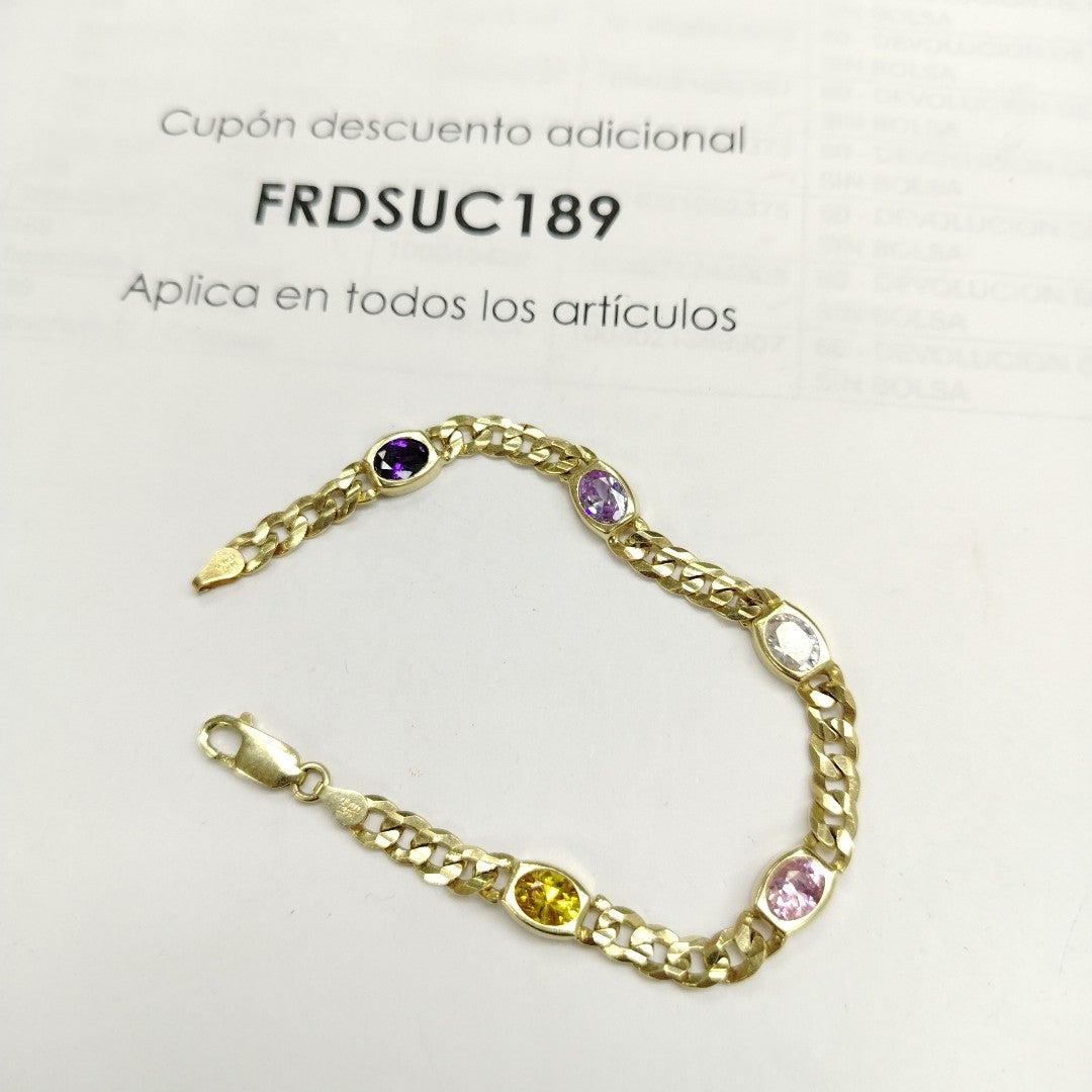 PULSERA ORO 14 K 13.8 GRMS (SEMINUEVO)