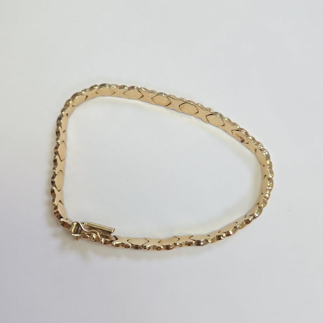 PULSERA ORO 14 K 8,00 GRMS (SEMINUEVO)