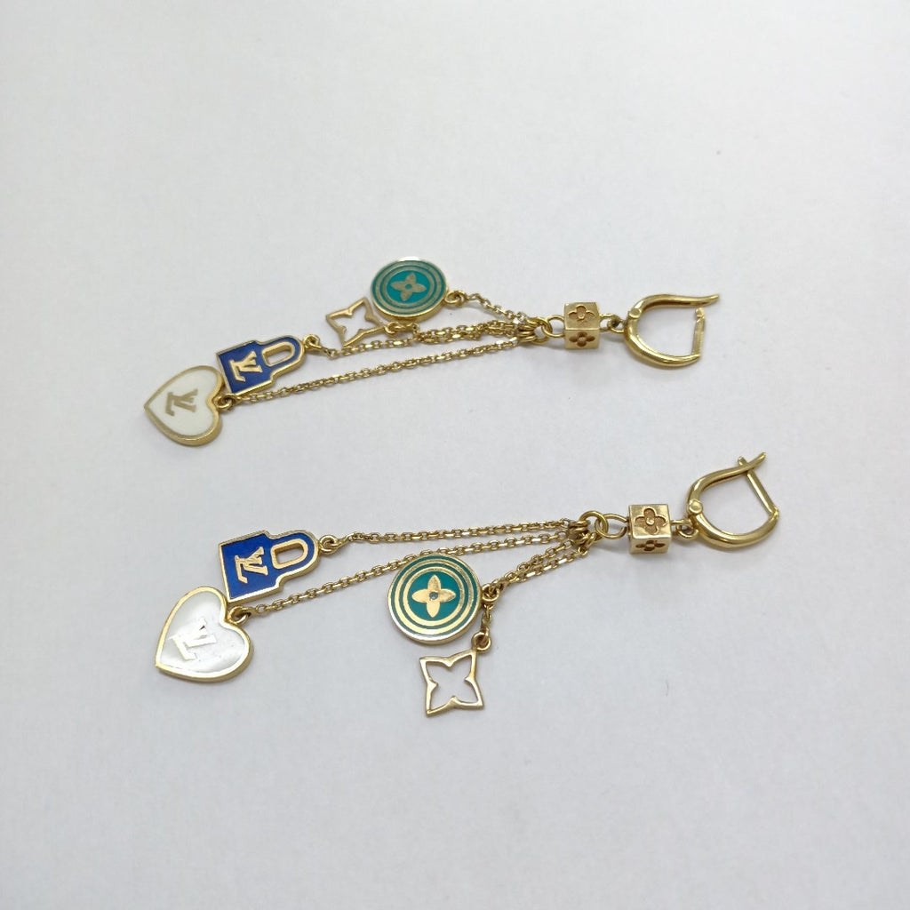 ARETES PAR ORO 14 K 12.7 GRMS (SEMINUEVO)