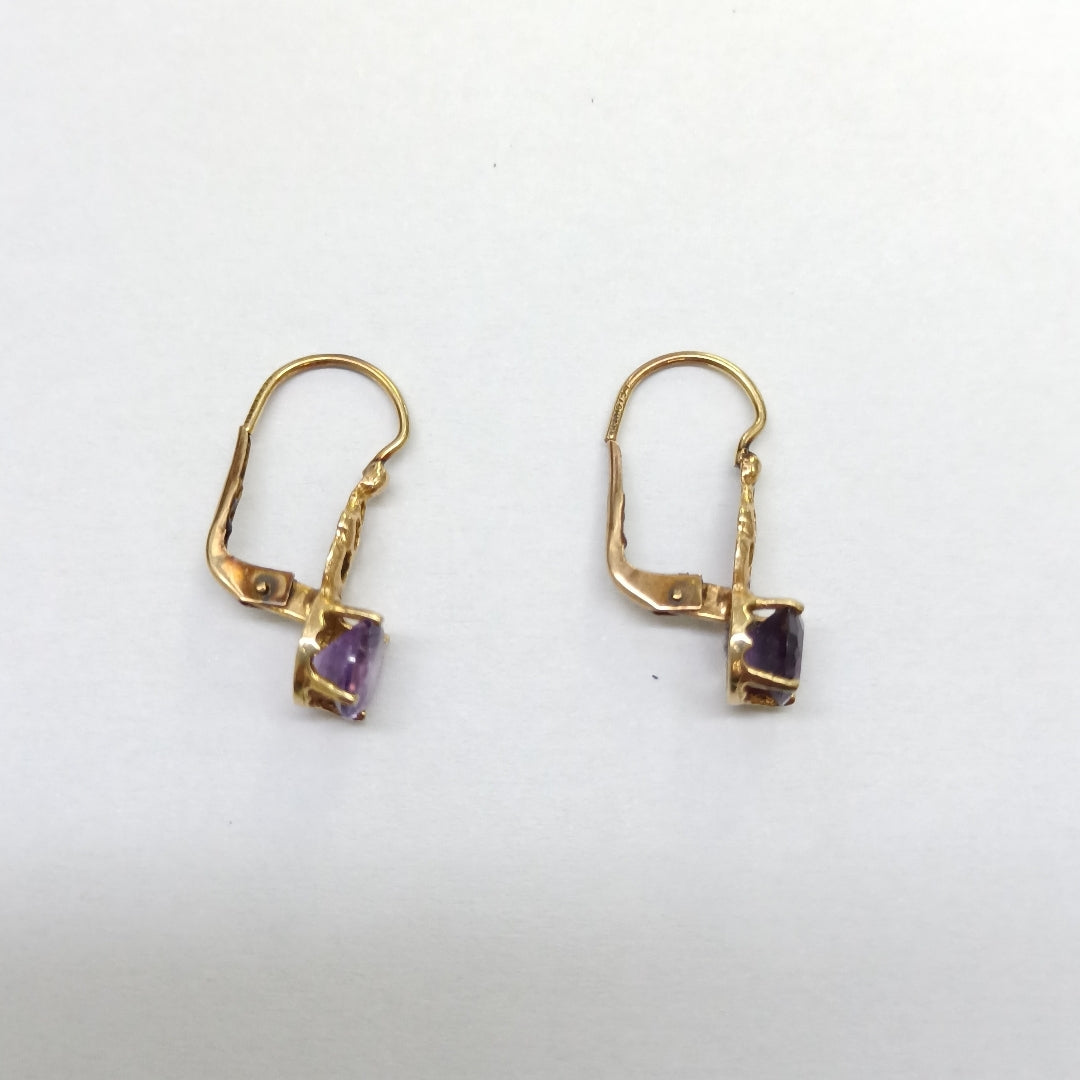 ARETES PAR ORO 10 K 1.8 GRMS (SEMINUEVO)
