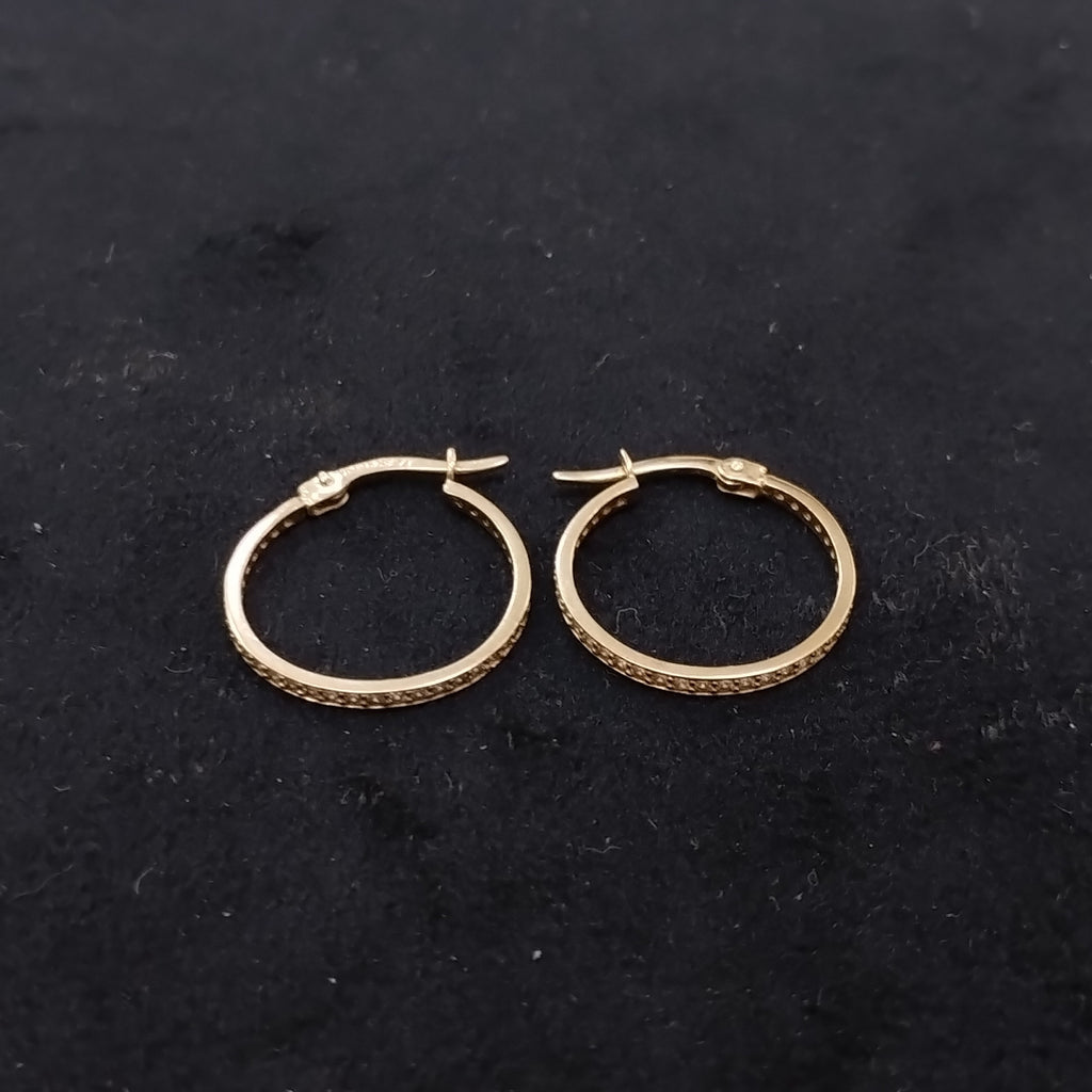 ARETES PAR ORO 10 K 1.5 GRMS (SEMINUEVO)