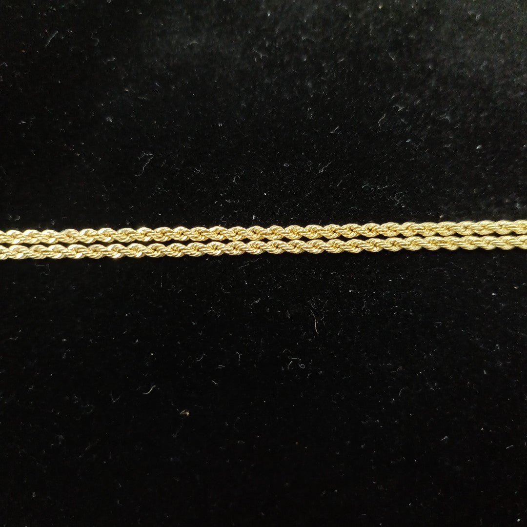 CADENA ORO 14 K 2.6 GRMS (SEMINUEVO)