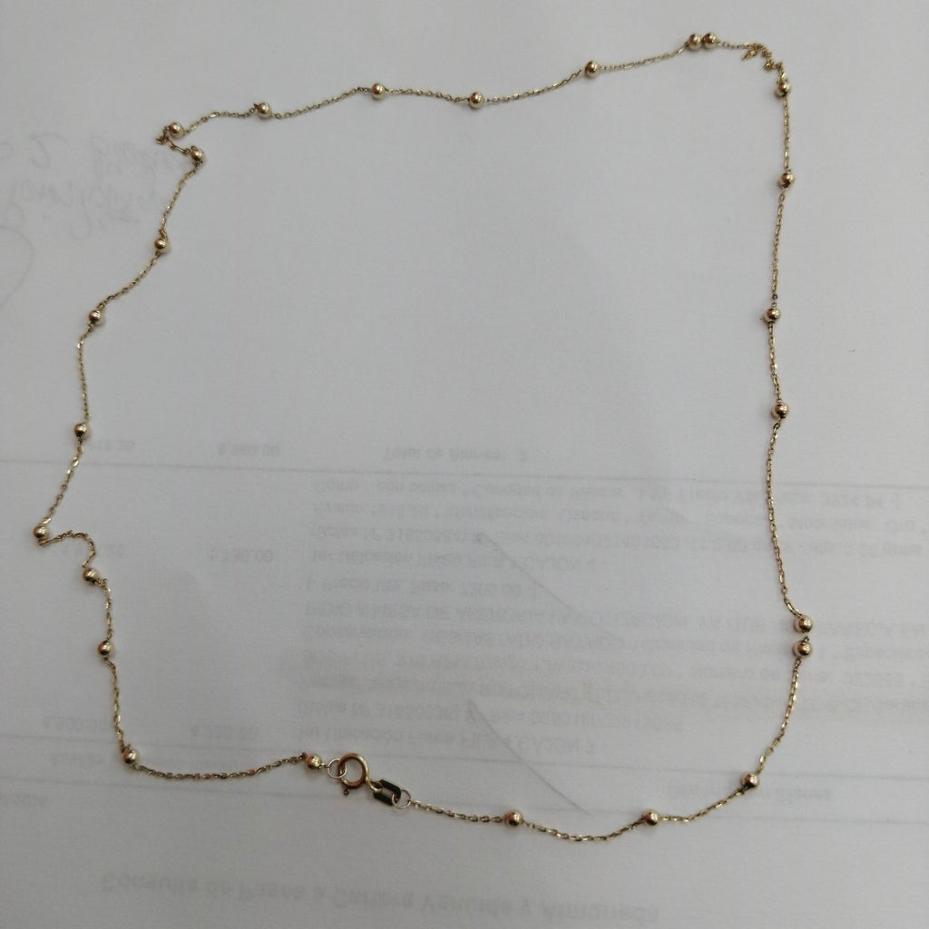 CADENA ORO 10 K 2,00 GRMS (SEMINUEVO)