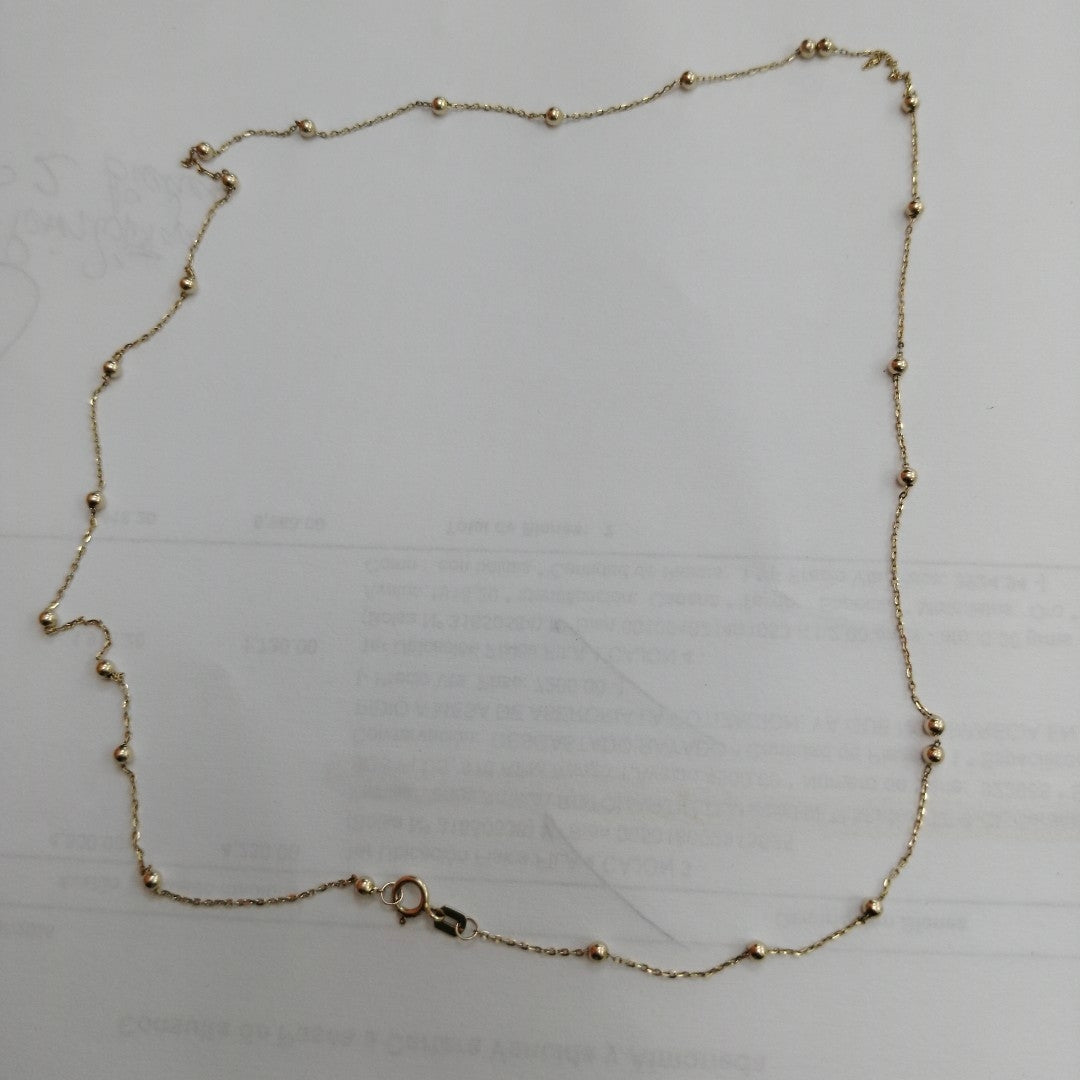 CADENA ORO 10 K 2,00 GRMS (SEMINUEVO)