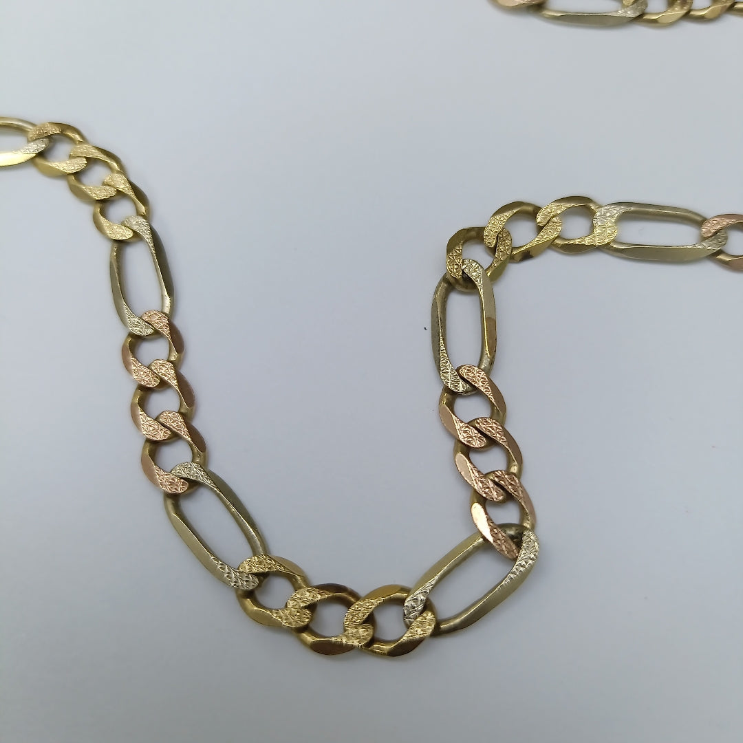 CADENA ORO COMBINADO 14 K 28.9 GRMS (SEMINUEVO)