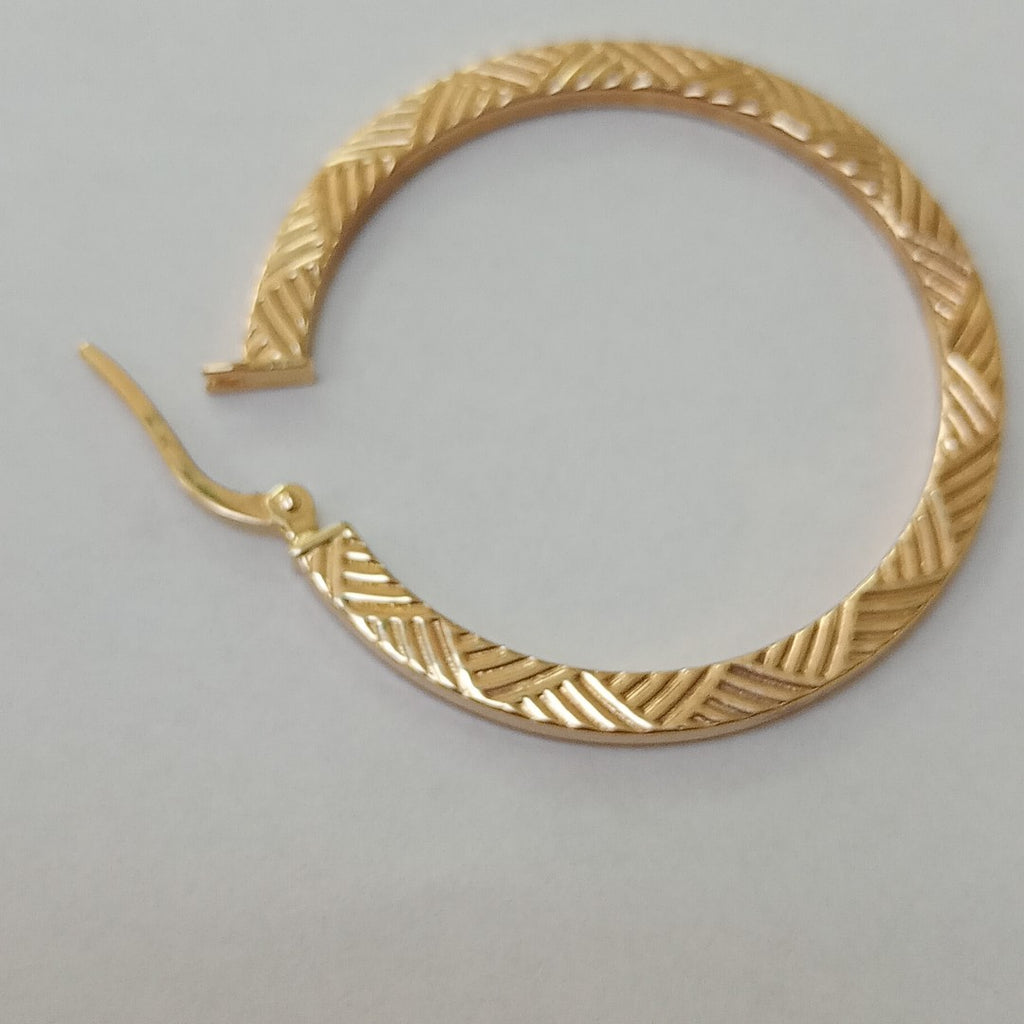 ARRACADAS PAR ORO 14 K 2.8 GRMS (SEMINUEVO)
