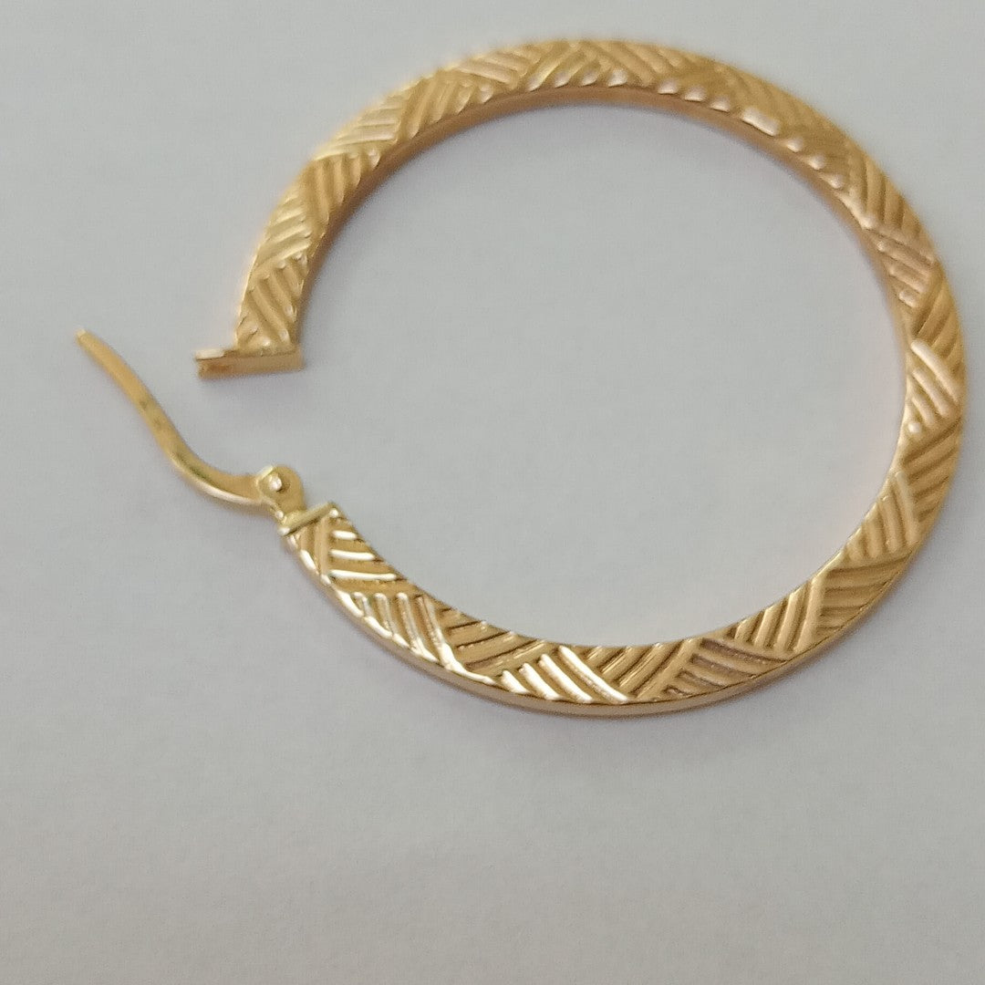 ARRACADAS PAR ORO 14 K 2.8 GRMS (SEMINUEVO)