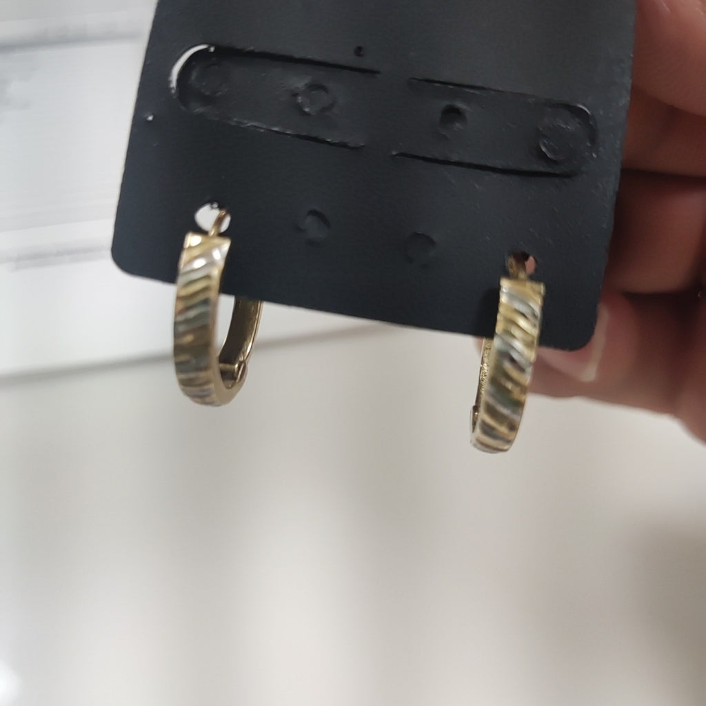 ARRACADAS PAR ORO 10 K 1.6 GRMS (SEMINUEVO)