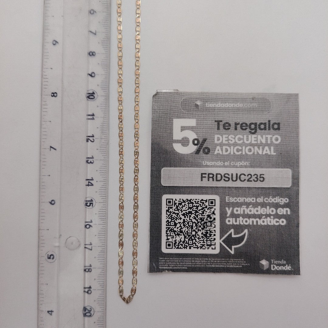 CADENA ORO 10 K 2,00 GRMS (SEMINUEVO)