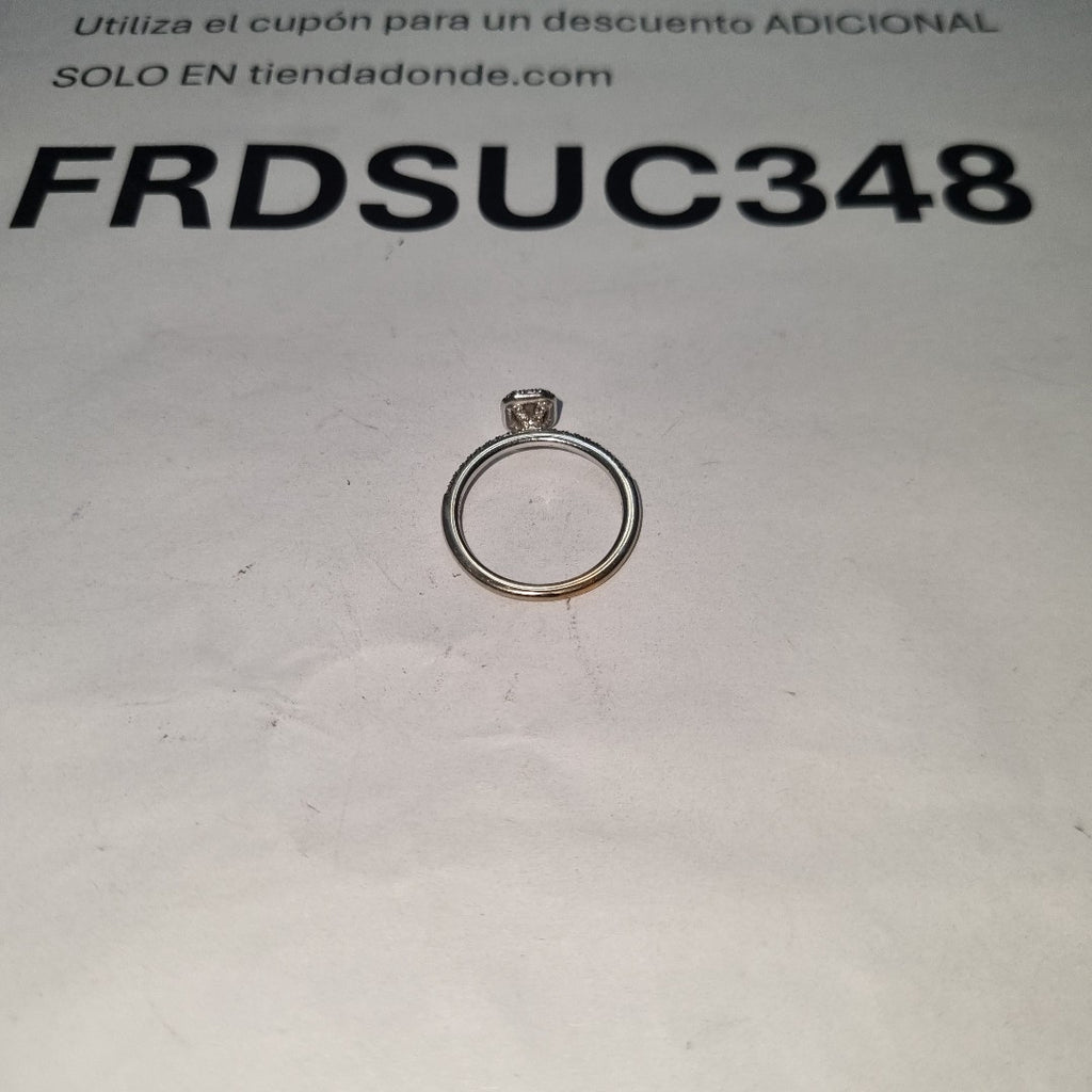 SOLITARIO ORO BLANCO 14 K 2,40 GRMS (SEMINUEVO)