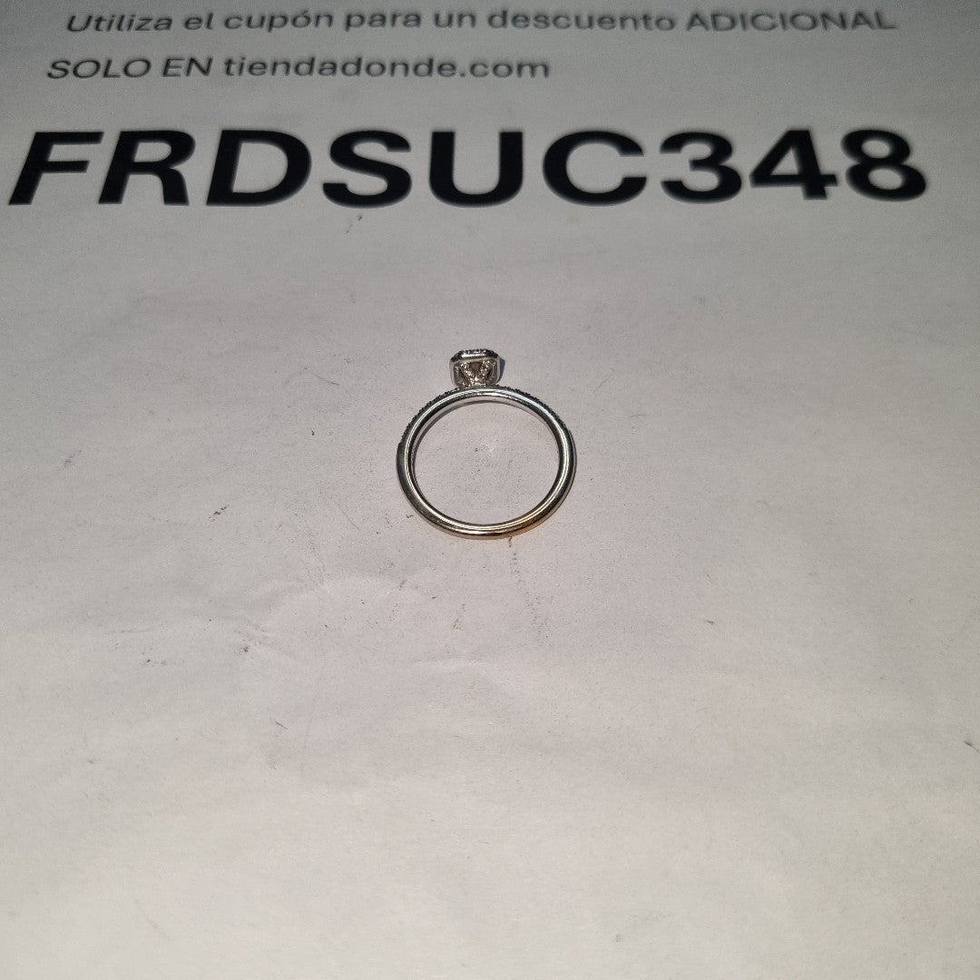 SOLITARIO ORO BLANCO 14 K 2,40 GRMS (SEMINUEVO)