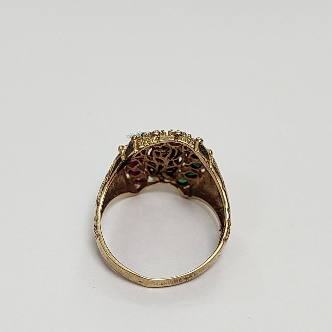 ANILLO ORO 12 K 5.4 GRMS (SEMINUEVO)