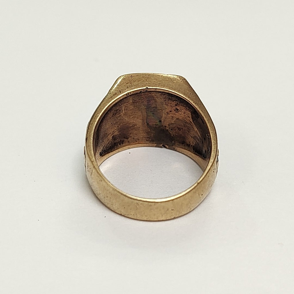 ANILLO DE GRADUACIÓN ORO 8 K 9.8 GRMS (SEMINUEVO)