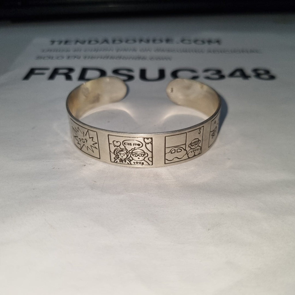 PULSERA RIGIDA PLATA 23 GRMS (SEMINUEVO)