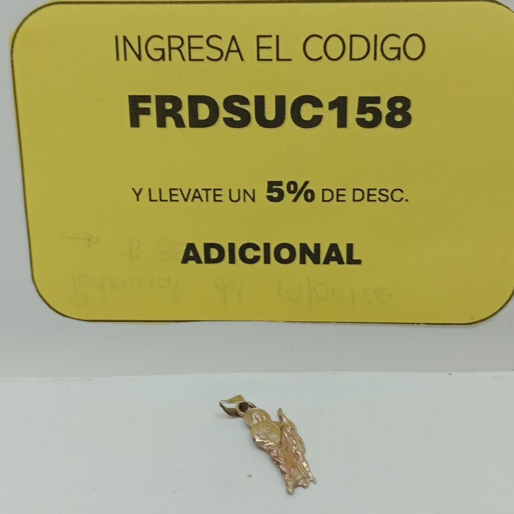 DIJE ORO 10 K 0.9 GRMS (SEMINUEVO)
