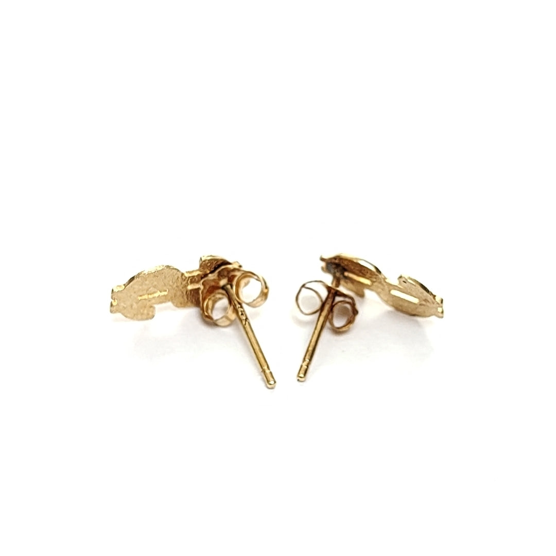BROQUELES PAR ORO 14 K 0.8 GRMS (SEMINUEVO)